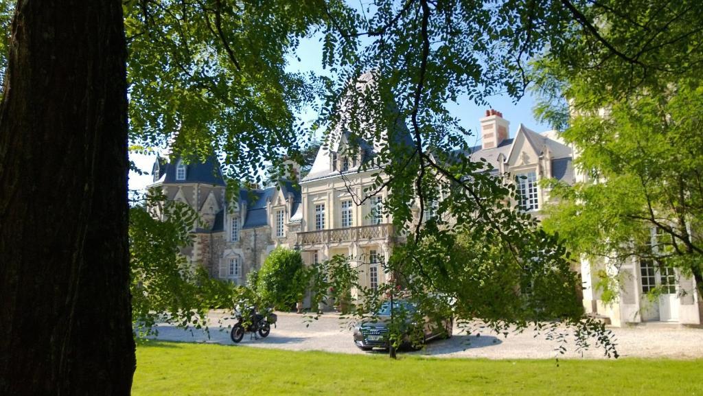Chateau Du Bois De La Noe Bouaye Bagian luar foto