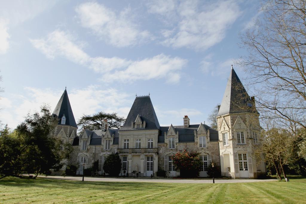 Chateau Du Bois De La Noe Bouaye Bagian luar foto