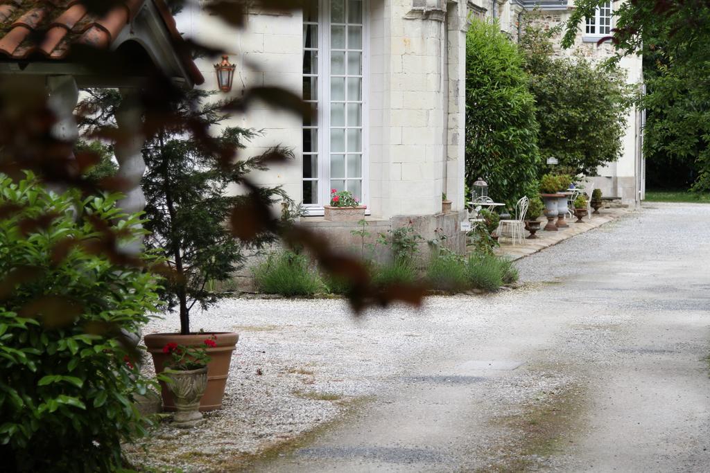 Chateau Du Bois De La Noe Bouaye Bagian luar foto